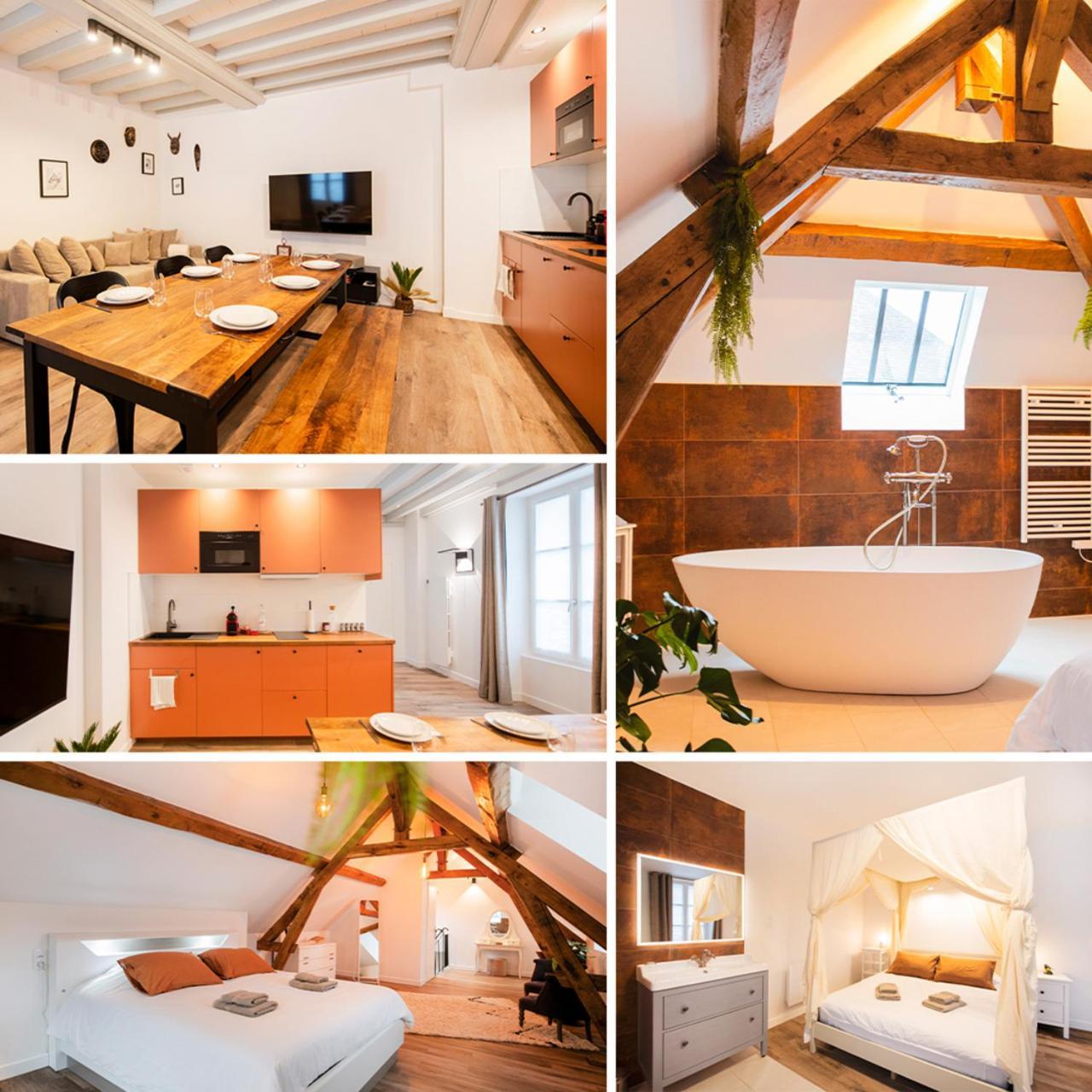 Le Laurencin Sens - Le Duplex - Coeur De Ville Kültér fotó